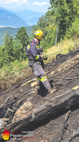KHD-Einsatz: Waldbrand Pernegg